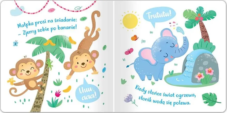 W zoo. Posłuchaj zwierząt. Książeczka z dźwiękami