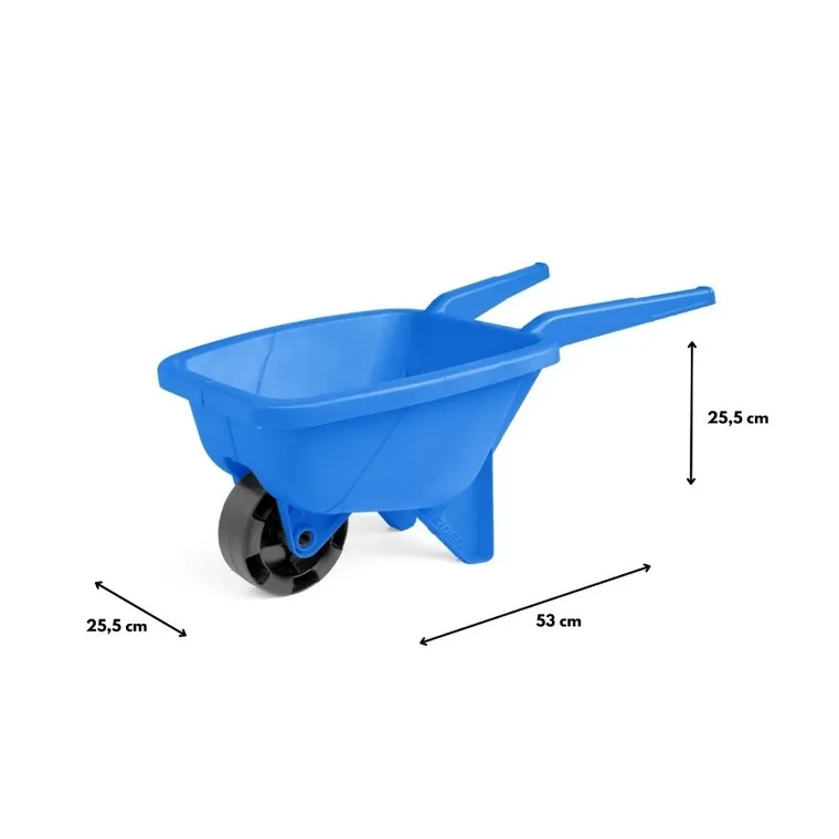 Wader, Happy Summer, taczka do piasku, niebieska