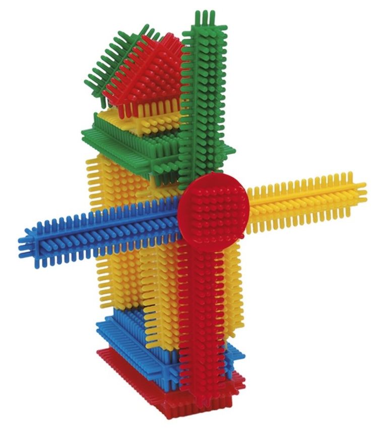 Wader, Jeżyki, Klocki w małym słoiku, 50 szt.