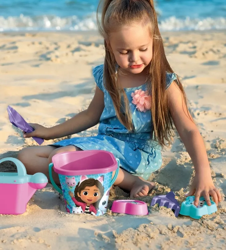 Wader, Koci Doemk Gabi, zestaw do piasku, 7 elementów