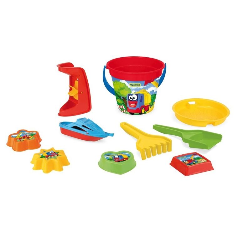 Wader, komplet do piasku, 10 elementów