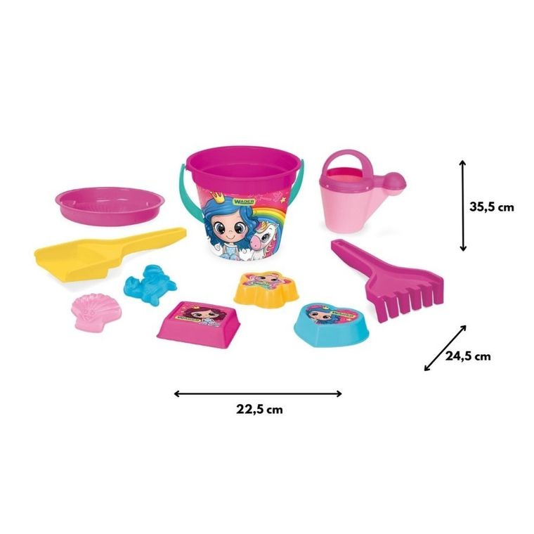 Wader, komplet do piasku, 10 elementów