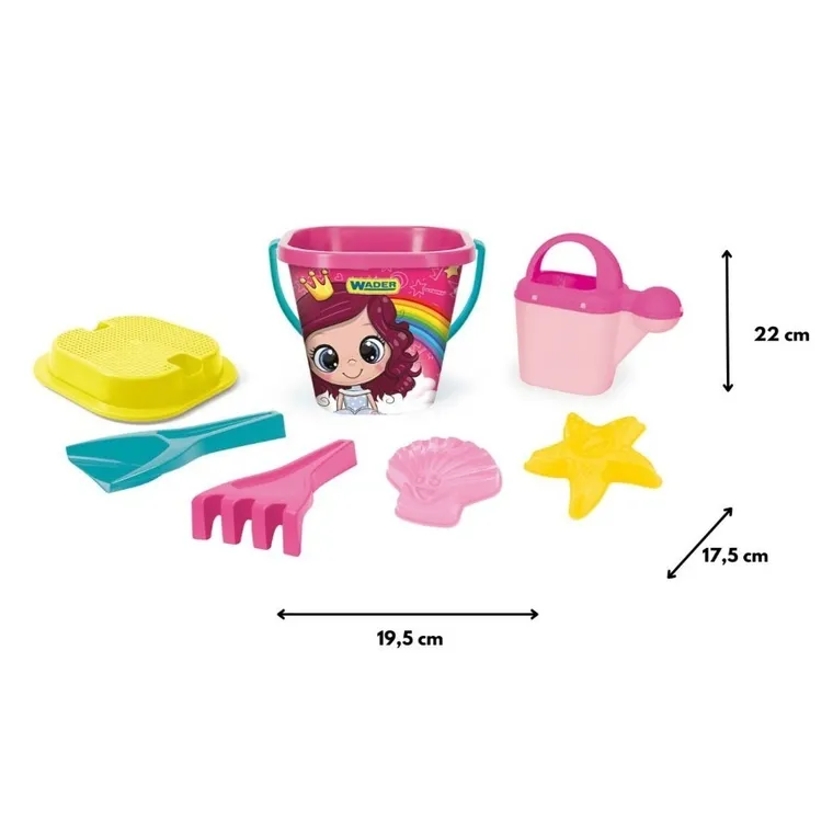 Wader, komplet do piasku, 7 elementów