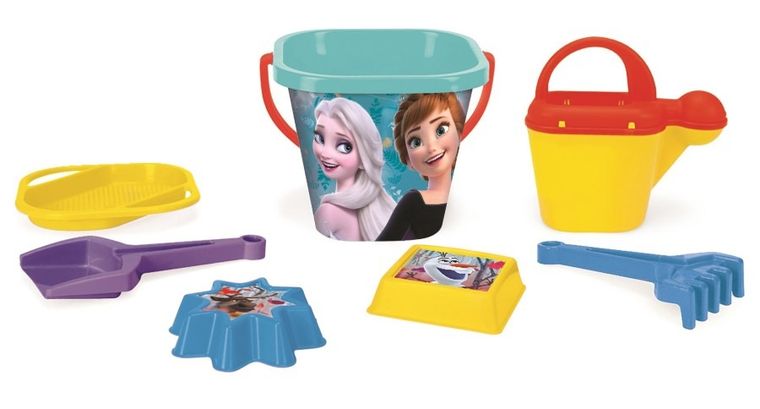 Wader, Kraina Lodu, komplet do piasku, 7 elementów