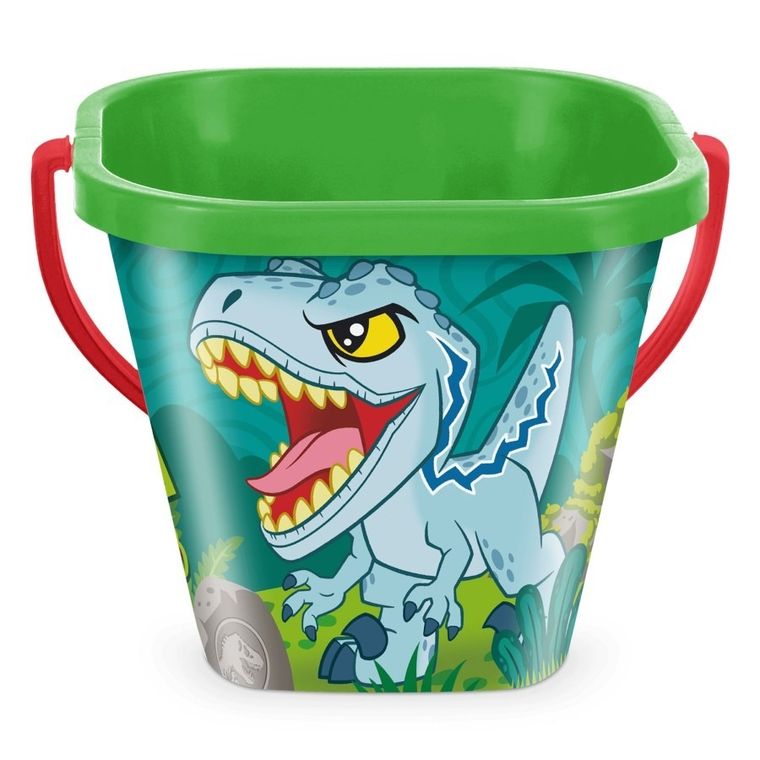 Wader, kwadratowe wiaderko do piasku, 2l, 1 szt.