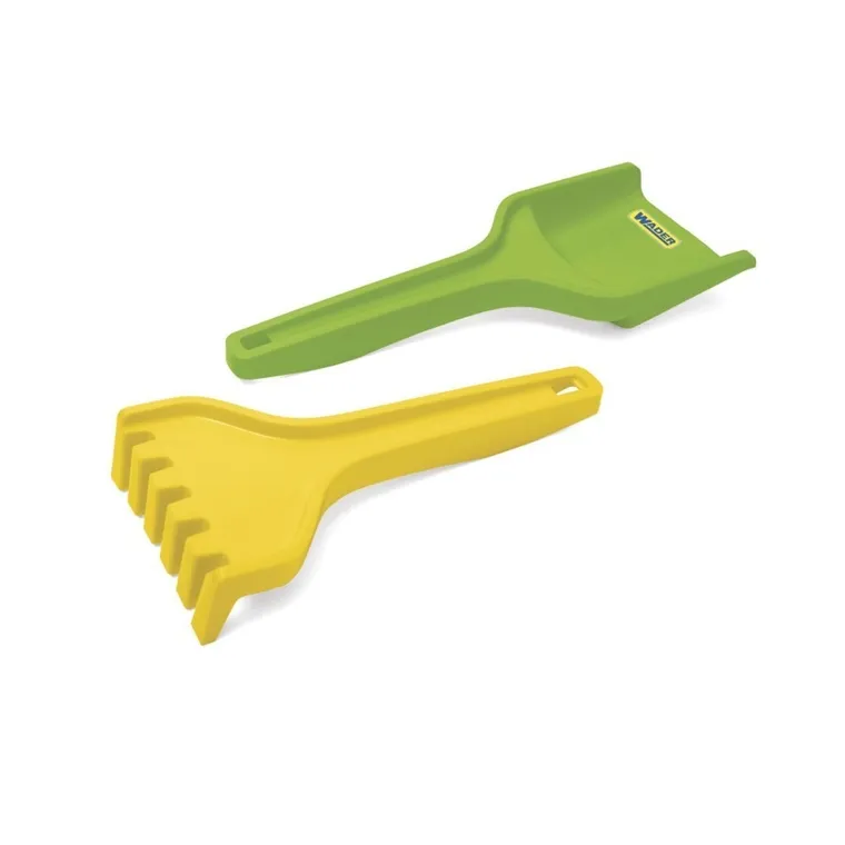 Wader, łopatka i grabie, duży zestaw do piasku