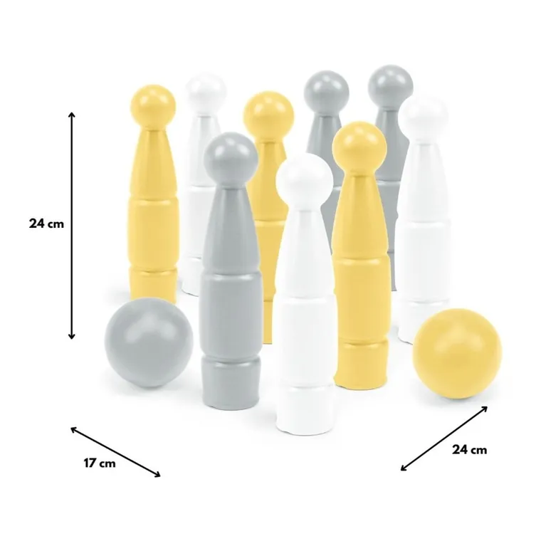 Wader, Słoneczny Poranek, zestaw do gry w kręgle, 11 elementów