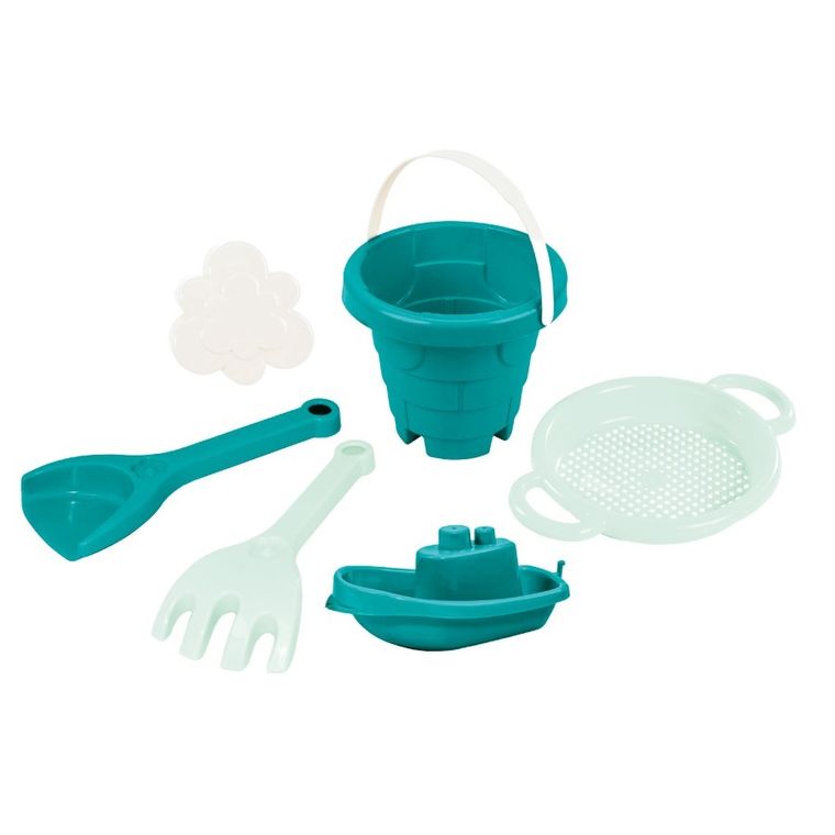 Wader, Szmaragdowa Komnata, Zamek, zestaw do piasku, 6 elementów