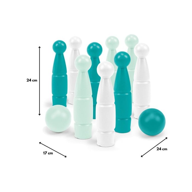 Wader, Szmaragdowa Komnata, zestaw do gry w kręgle, 11 elementów