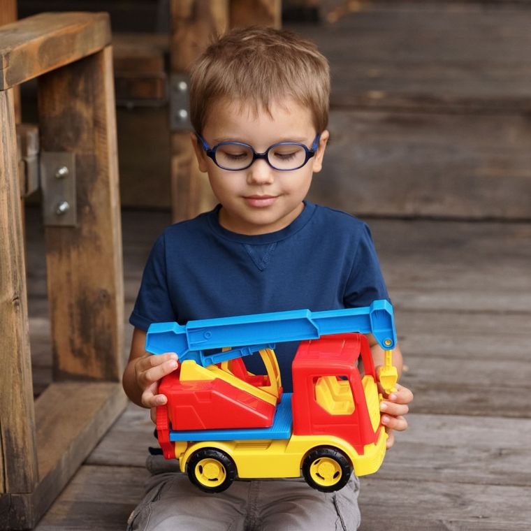 Wader, Tech Truck, Dźwig, 26 cm