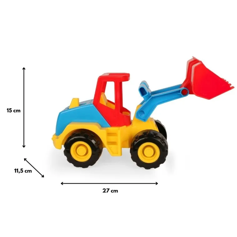 Wader, Tech Truck, Ładowarka, 27 cm