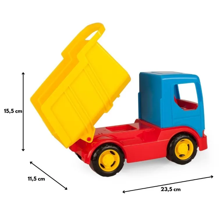 Wader, Tech Truck, Wywrotka, 23 cm