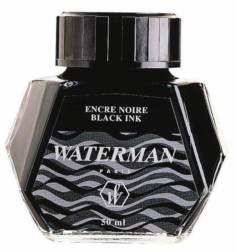Waterman, atrament, czarny, 50 ml