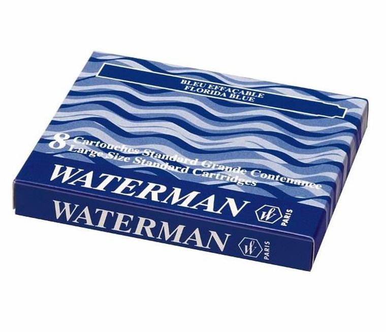 Waterman, Standard, naboje do piór, czarne