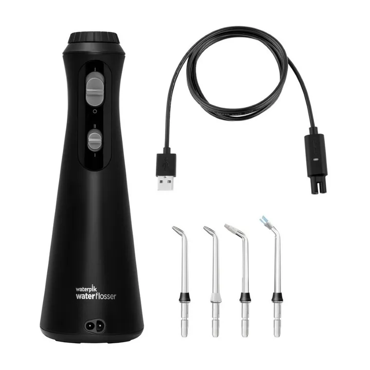 WaterPik, Ultra Black, irygator podróżny, czarny
