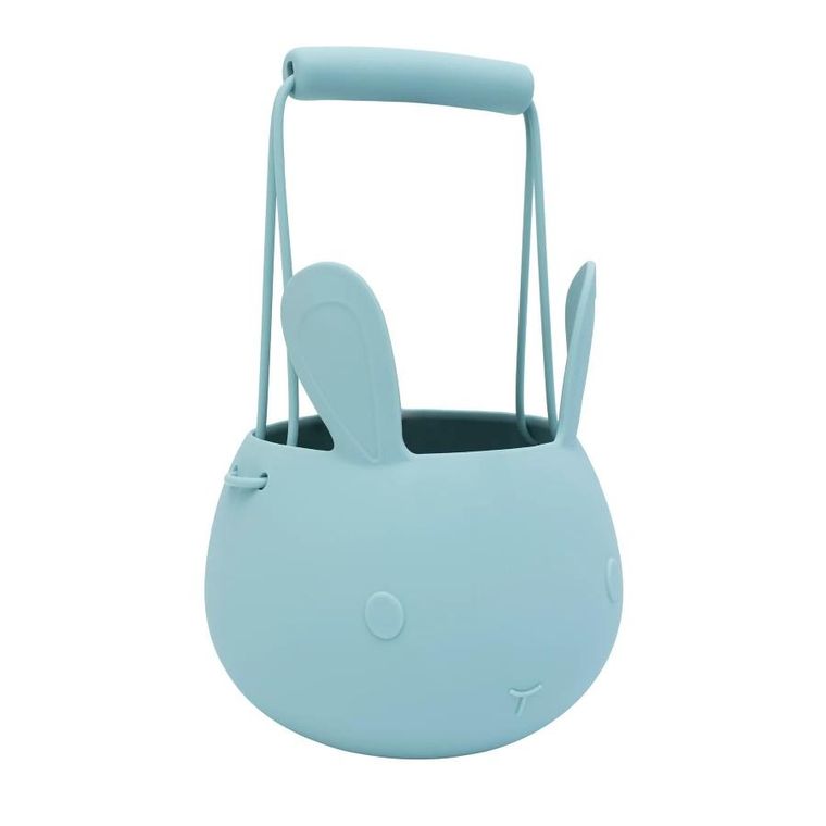 We Might Be Tiny, silikonowe wiaderko, króliczek, pistachio