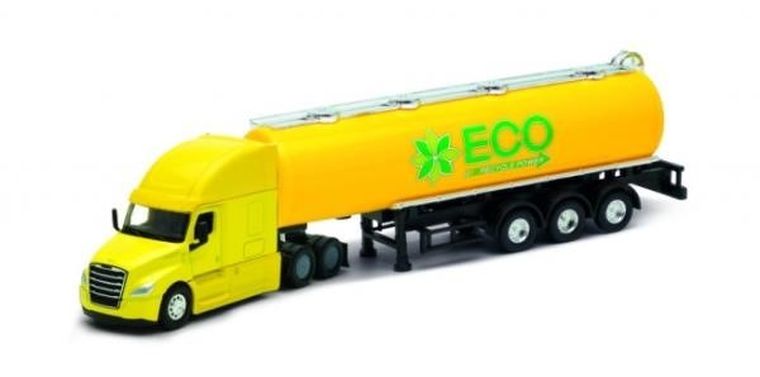 Welly, Freightliner Cascadia, cysterna z przyczepą, 1:64
