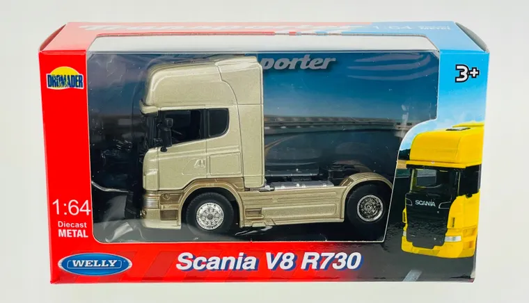Welly, Scania, ciężarówka, 1:32