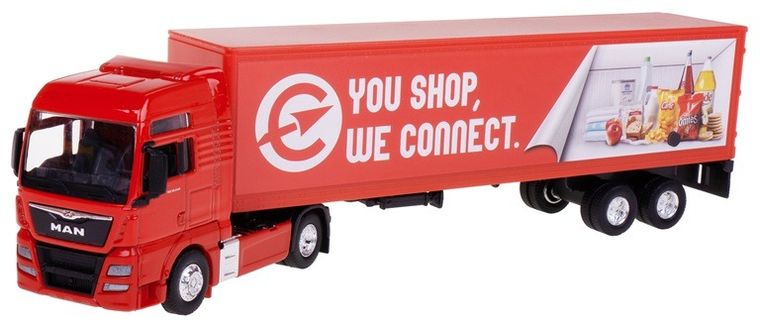 Welly, truck 1:64 man, pojazd