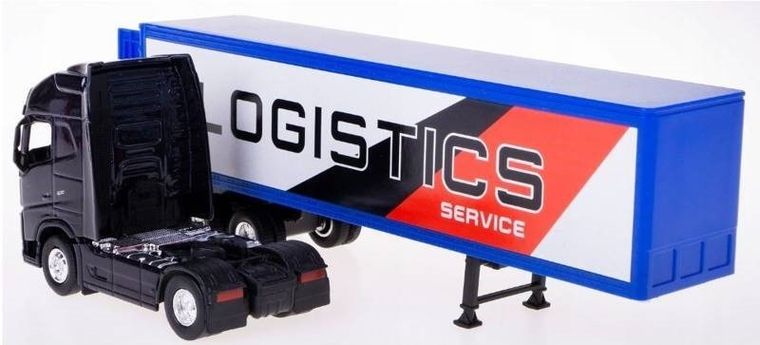 Welly, Volvo FH 600, ciężarówka z przyczepą, 1:64