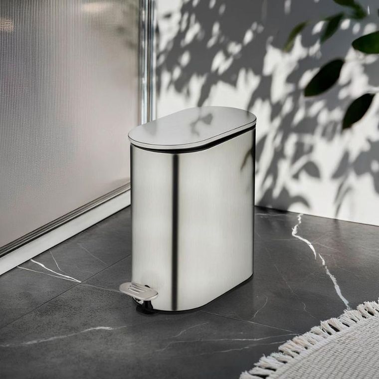 Wenko, Collungo, wąski łazienkowy kosz, 5l