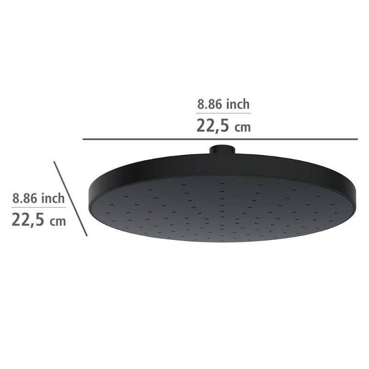 Wenko, deszczownica sufitowa z automatycznym czyszczeniem, Ø 22.5 cm