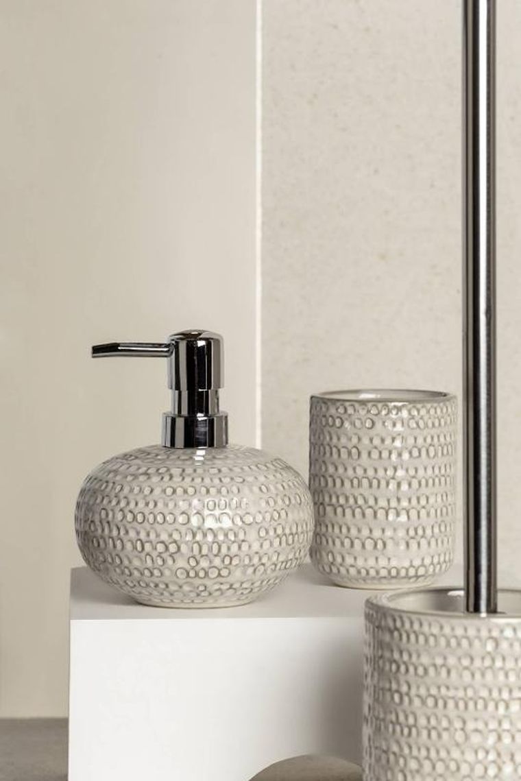 Wenko, dozownik do mydła ceramiczny, Pergole Cream