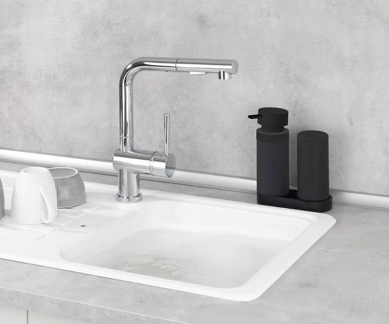 Wenko, dozownik płynu do naczyń + organizer na mydło do rąk