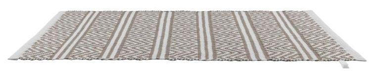 Wenko, dywanik łazienkowy, Shaki, poliester z recyklingu, wzór etniczny