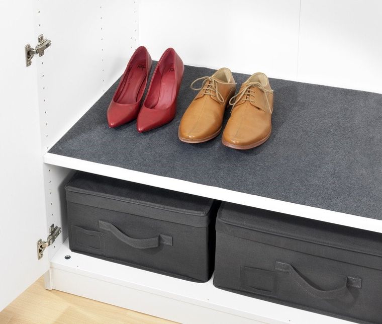 Wenko, filcowa mata do szaf i szuflad, antypoślizgowa, 72-54 cm