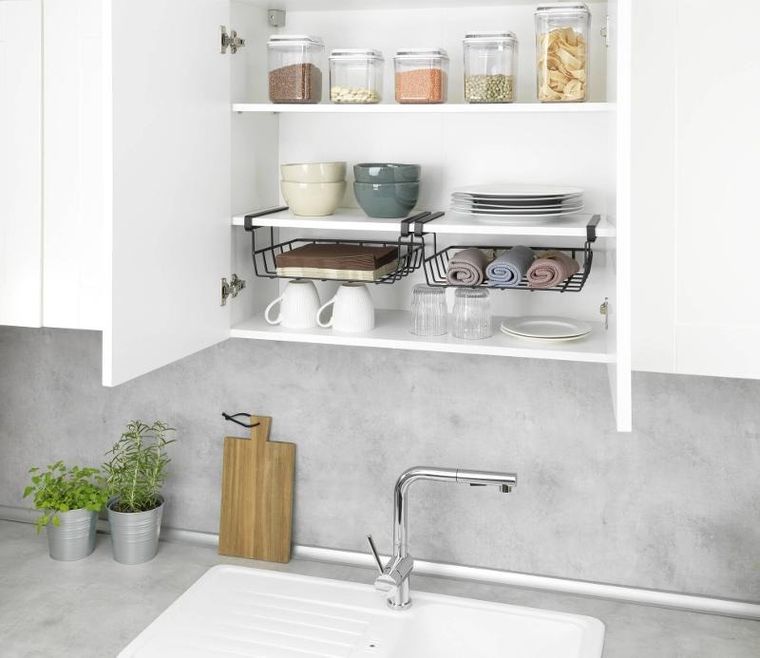 Wenko, Klea, podwieszany koszyk pod półkę