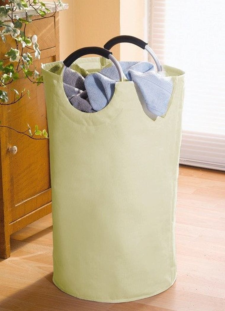 Wenko, kosz na pranie, Stone, torba XL, 69l