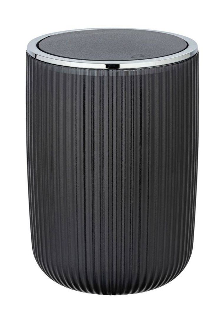 Wenko, kosz na śmieci do łazienki, Agropoli, 27 cm, szary