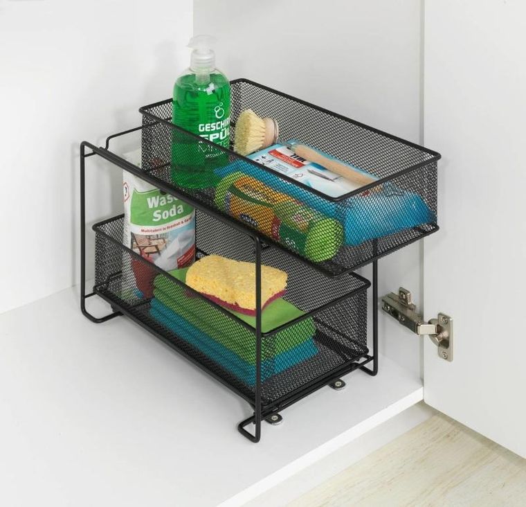 Wenko, koszyk kuchenny na żywność, Gioma, 2 poziomy