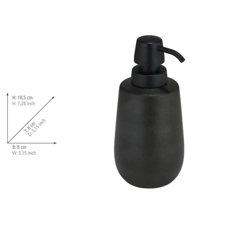 Wenko, Nerno, dozownik, ceramiczny, średnica 8 cm, 490 ml