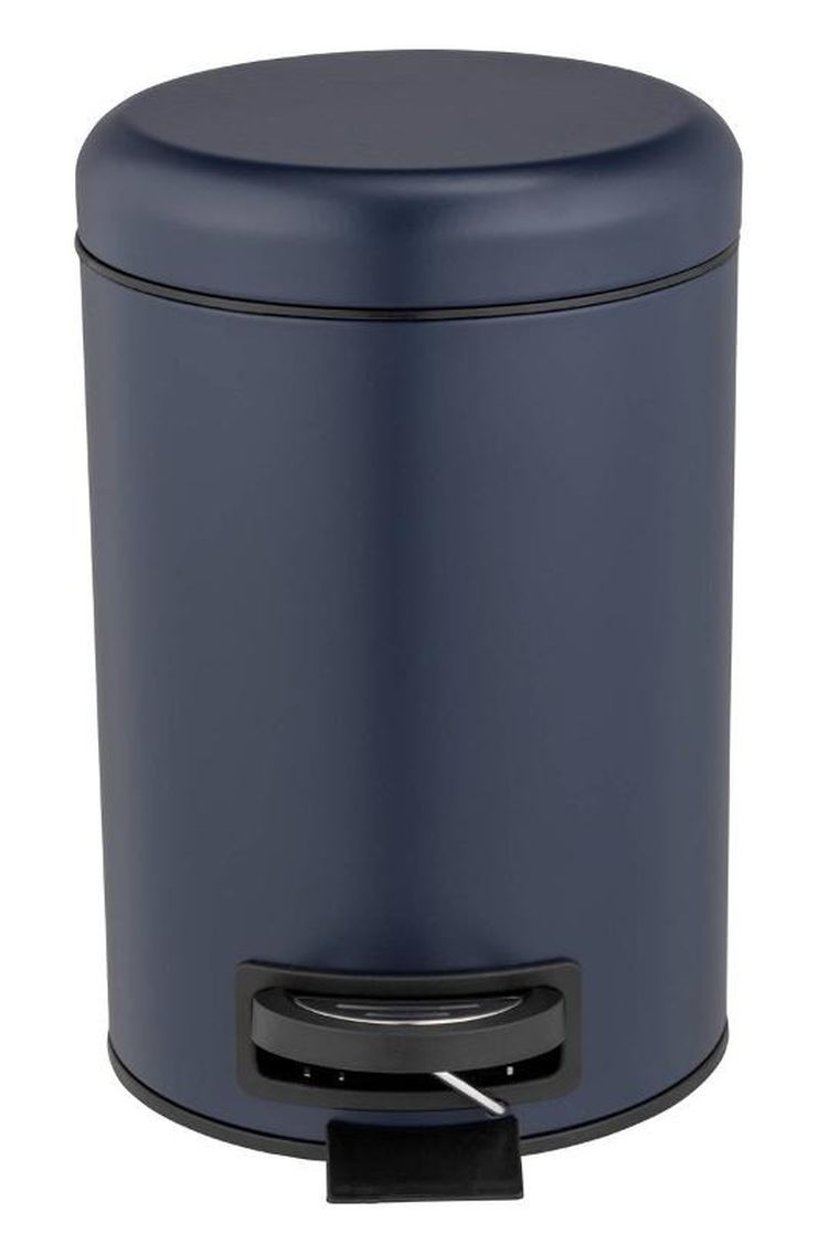 Wenko, nowoczesny kosz na śmieci do łazienki z pedałem, 3 l