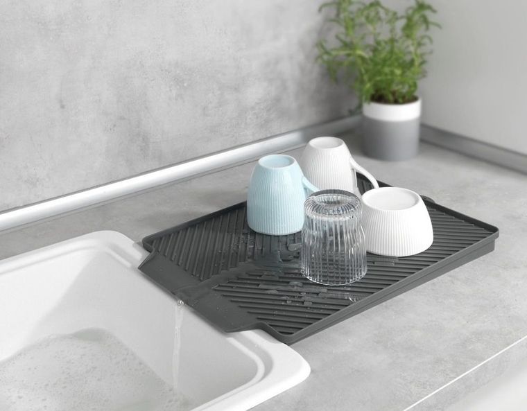 Wenko, podkładka do suszenia naczyń, Linea, 40-30 cm