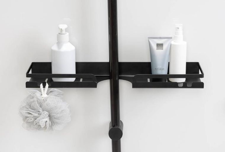 Wenko, półka na drążek prysznicowy, stal nierdzewna, Altarella