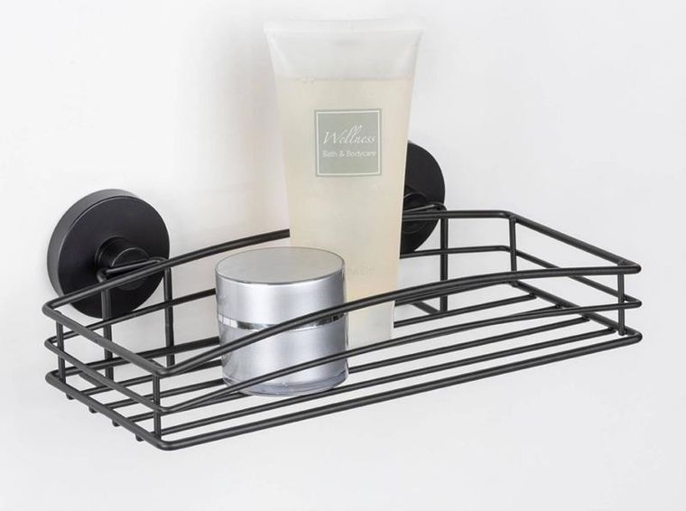 Wenko, półka pod prysznic, Vacuum-Loc, metalowa
