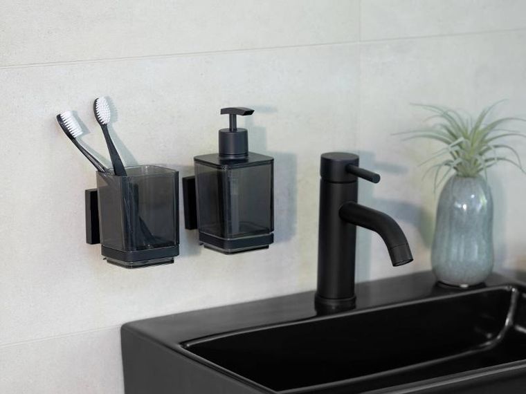 Wenko, Quadro, kubek na szczoteczki, montaż bez wiercenia