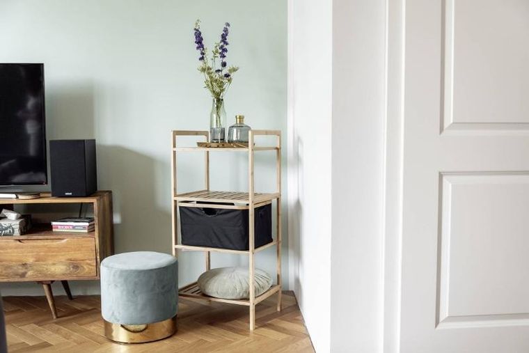 Wenko, regał łazienkowy z 3 poziomami, bambus, Ecori