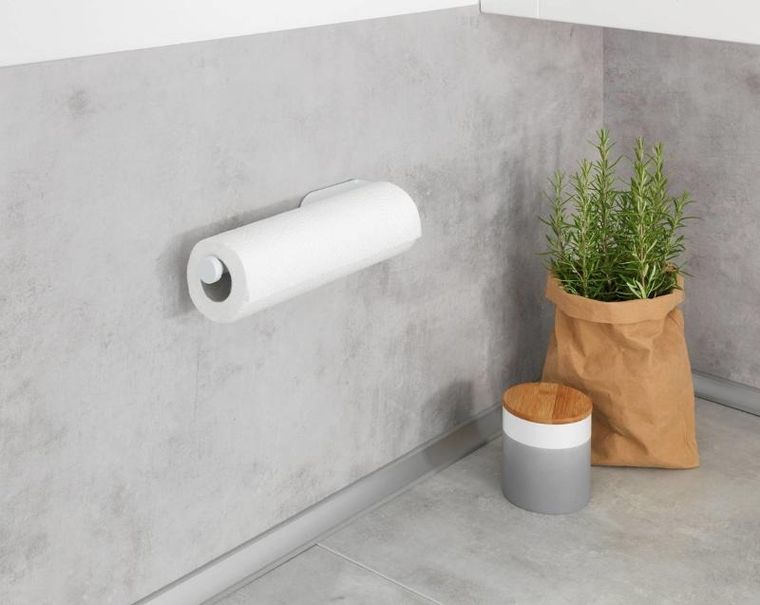 Wenko, samoprzylepny uchwyt na rolkę kuchenną, montaż bez wiercenia