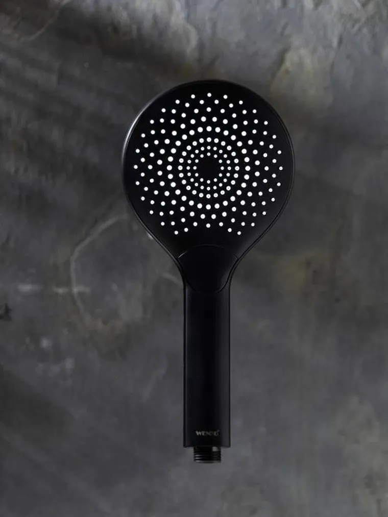 Wenko, słuchawka prysznicowa, oszczędzająca wodę, średnica 12 cm