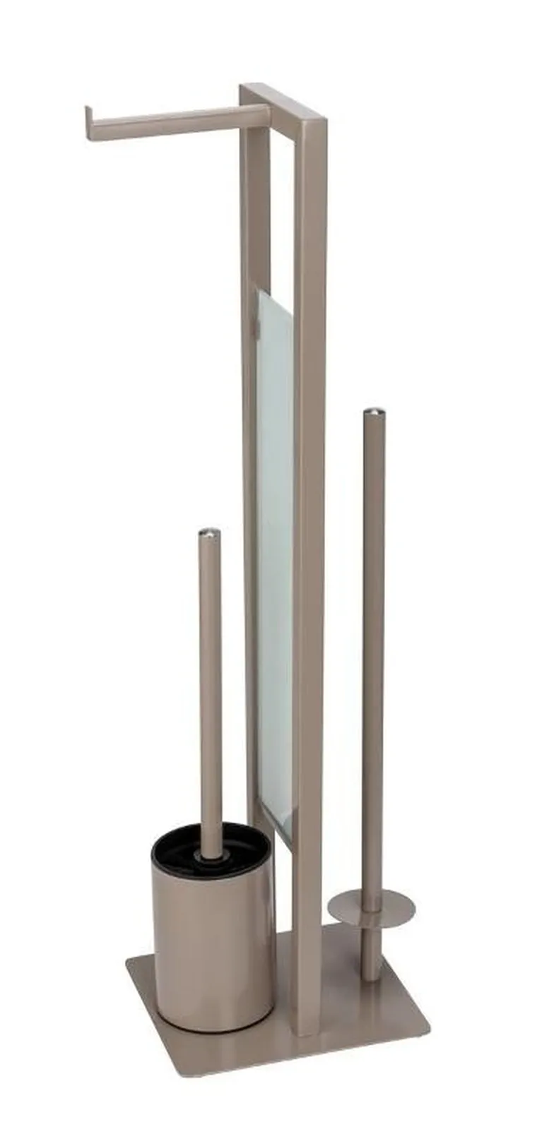 Wenko, stojak na papier toaletowy i szczotkę wc, Rivalta, 3w1