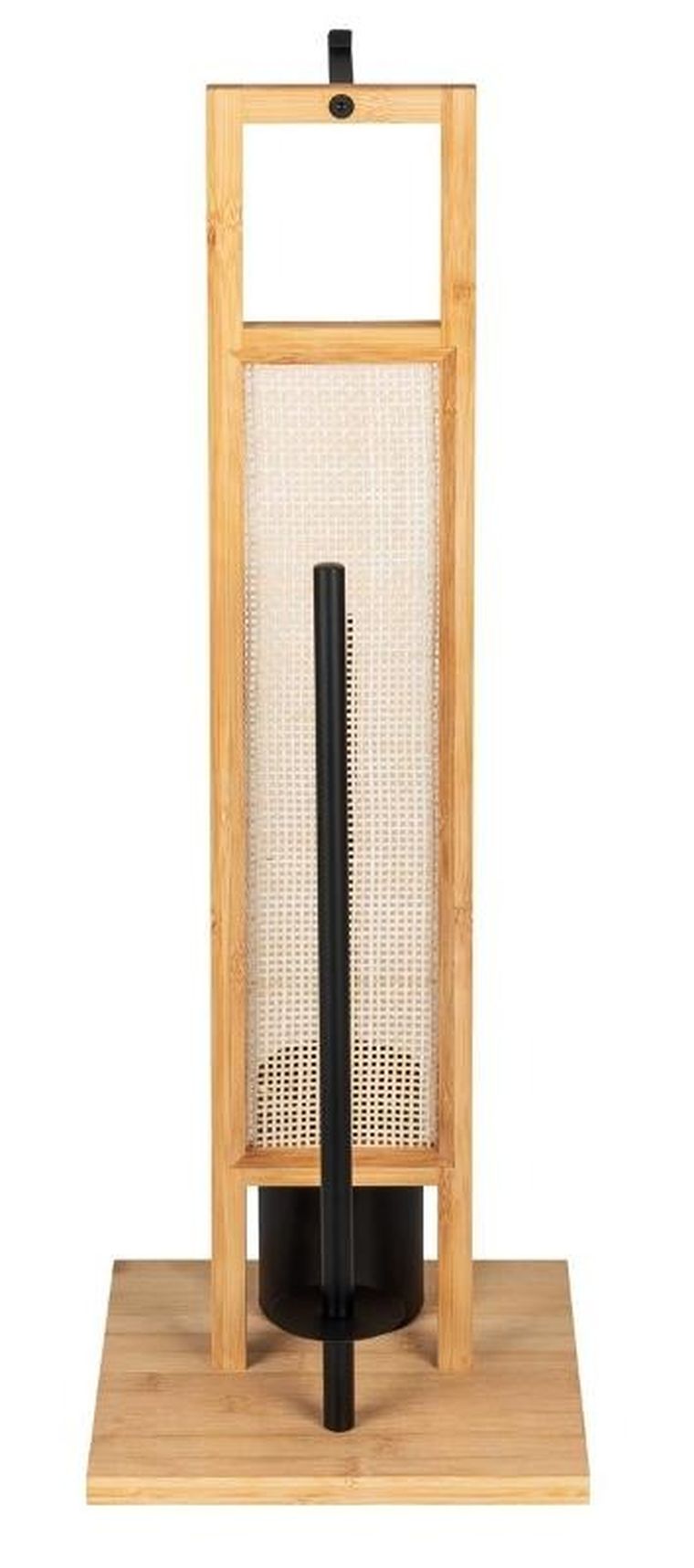 Wenko, stojak na papier toaletowy i szczotkę wc, Rivalta, 3w1, bambus