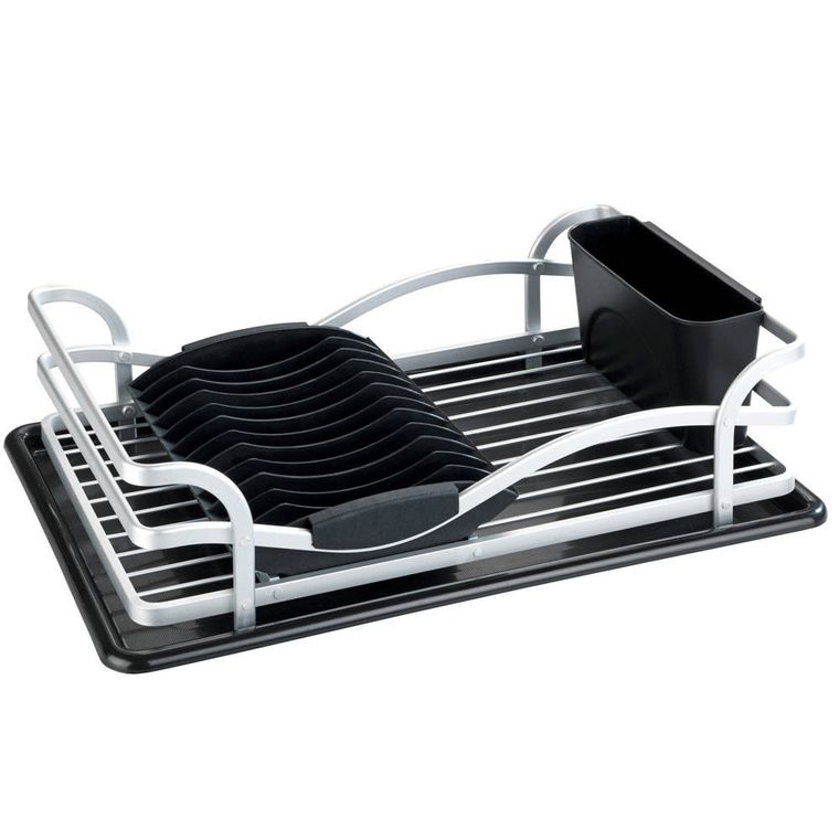 Wenko, suszarka do naczyń, 46,5-31,5-13 cm, aluminium