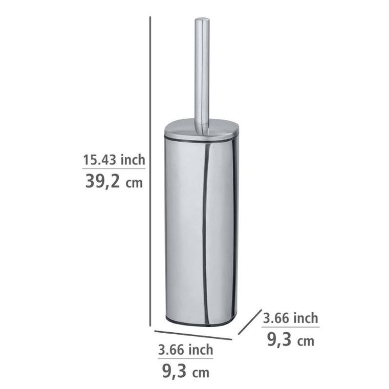 Wenko, szczotka do wc, Alassio, stal nierdzewna