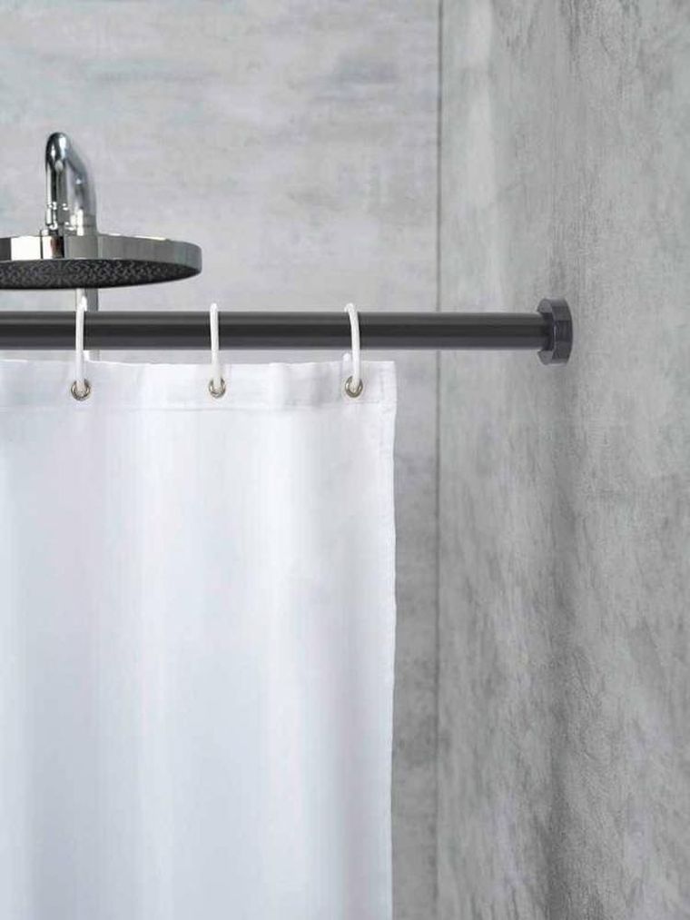 Wenko, teleskopowy drążek prysznicowy, Luz, Ø 2,8 cm, 70-115 cm