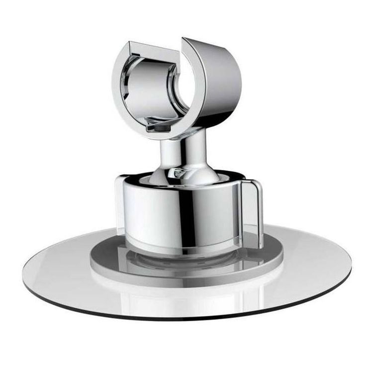 Wenko, uchwyt do słuchawki prysznicowej, montaż bez wiercenia, Ø 8 cm