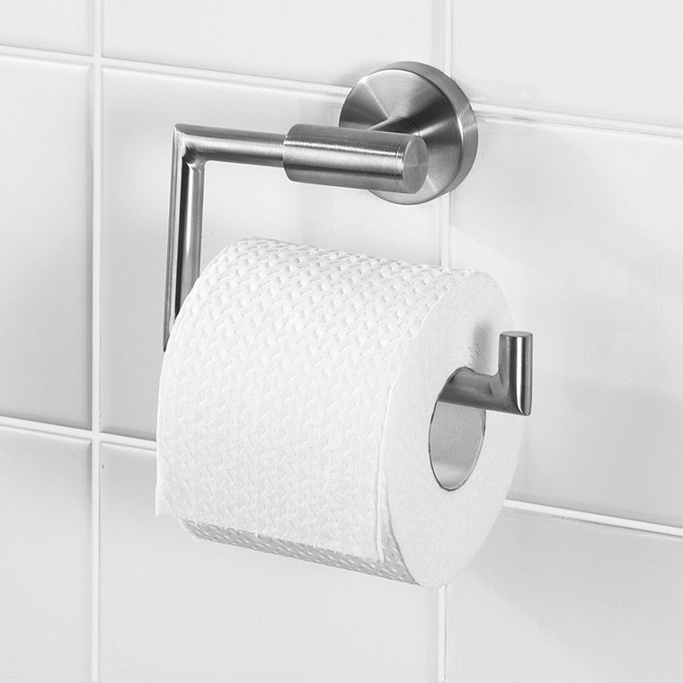 Wenko, uchwyt na papier toaletowy, Bosio Matt, stal nierdzewna